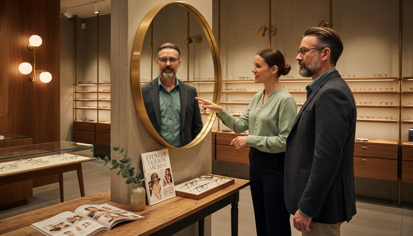 eyewear shop selection