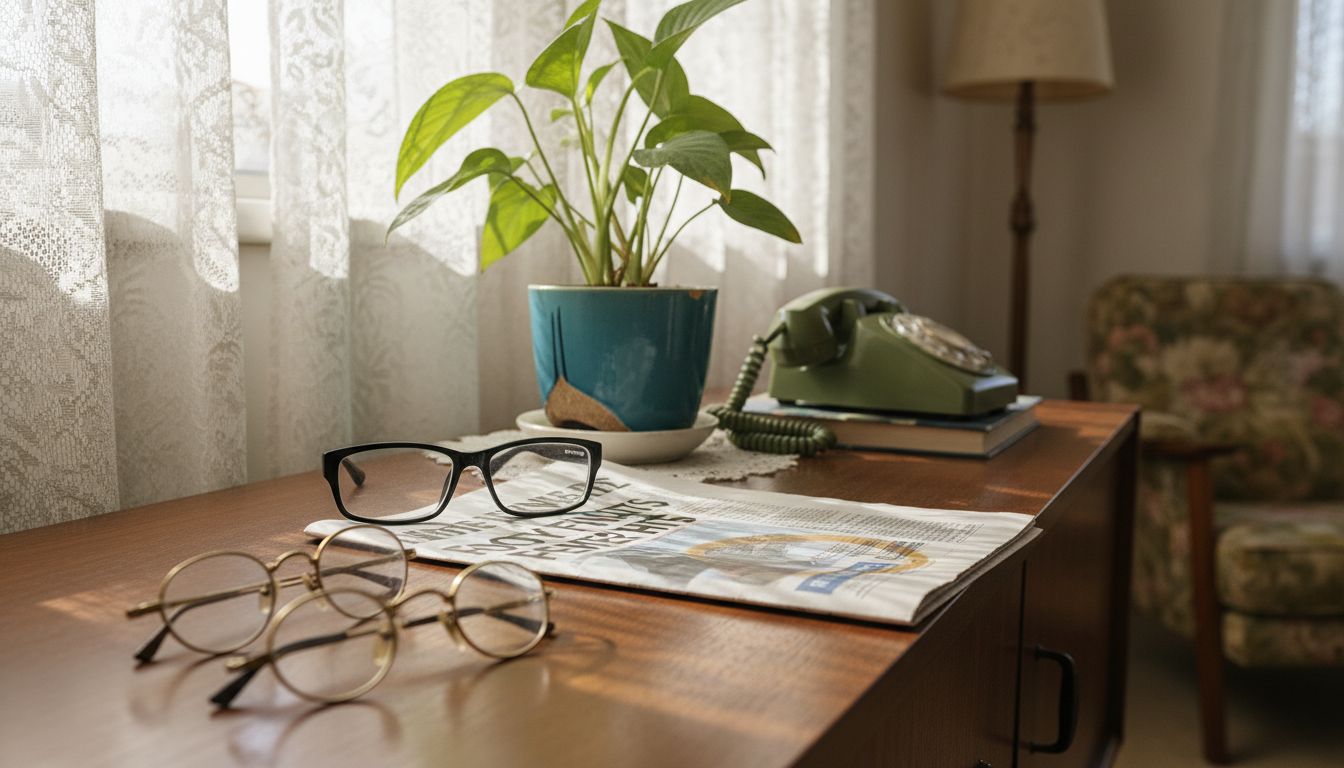 Comparison of vintage and modern eyewear styles