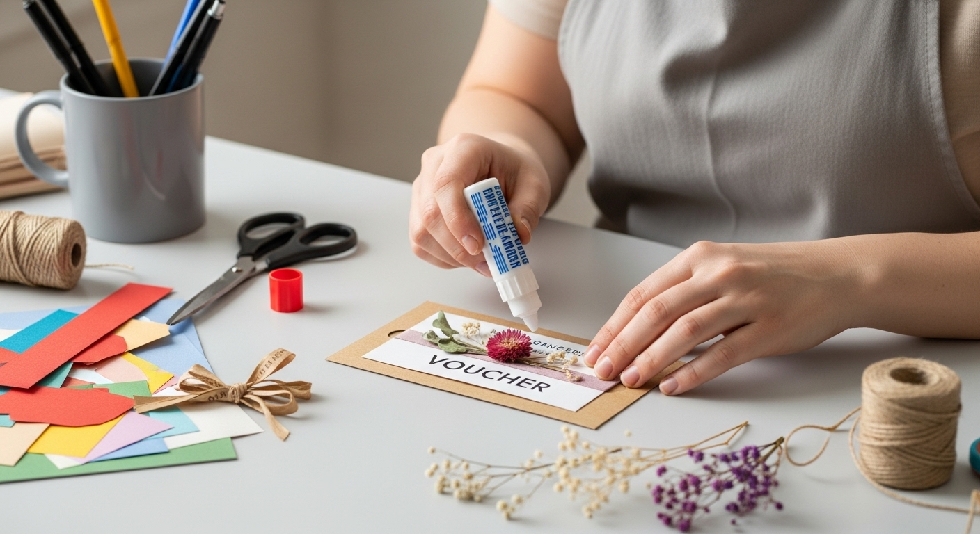 Gutschein basteln DIY