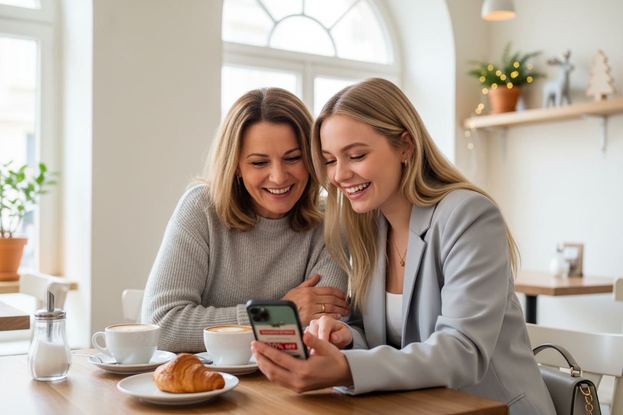 digitale Gutscheine Weihnachten Generationen