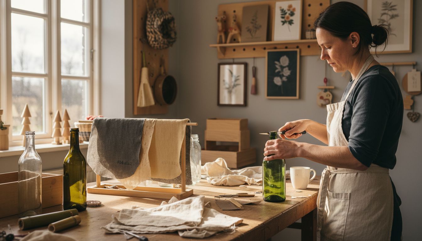 nachhaltige Herstellung Werkstatt