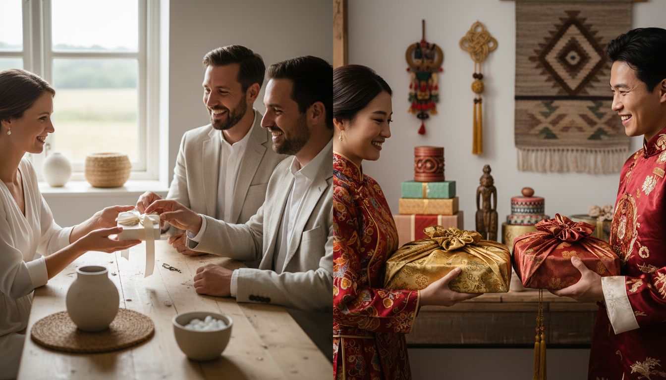 kulturelle hochzeitsgeschenke