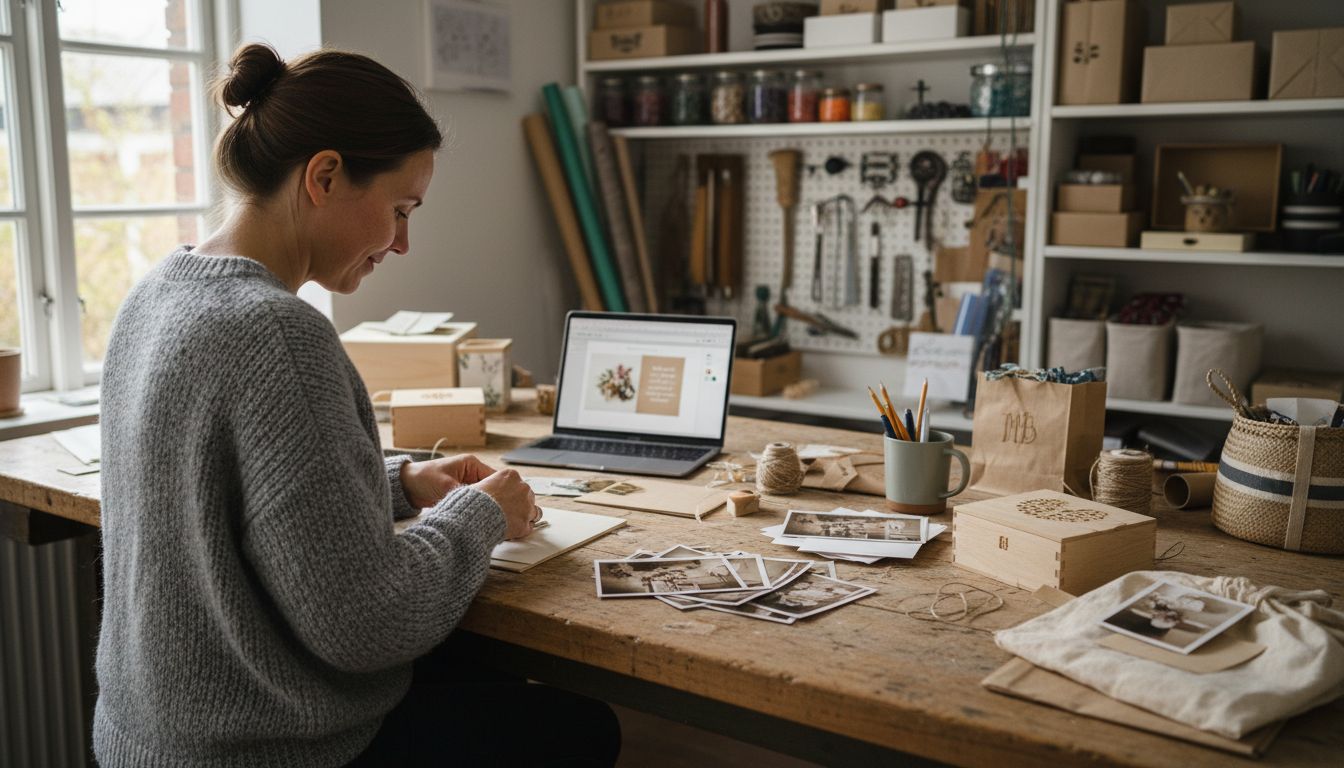 handgemachte Geschenke Werkstatt