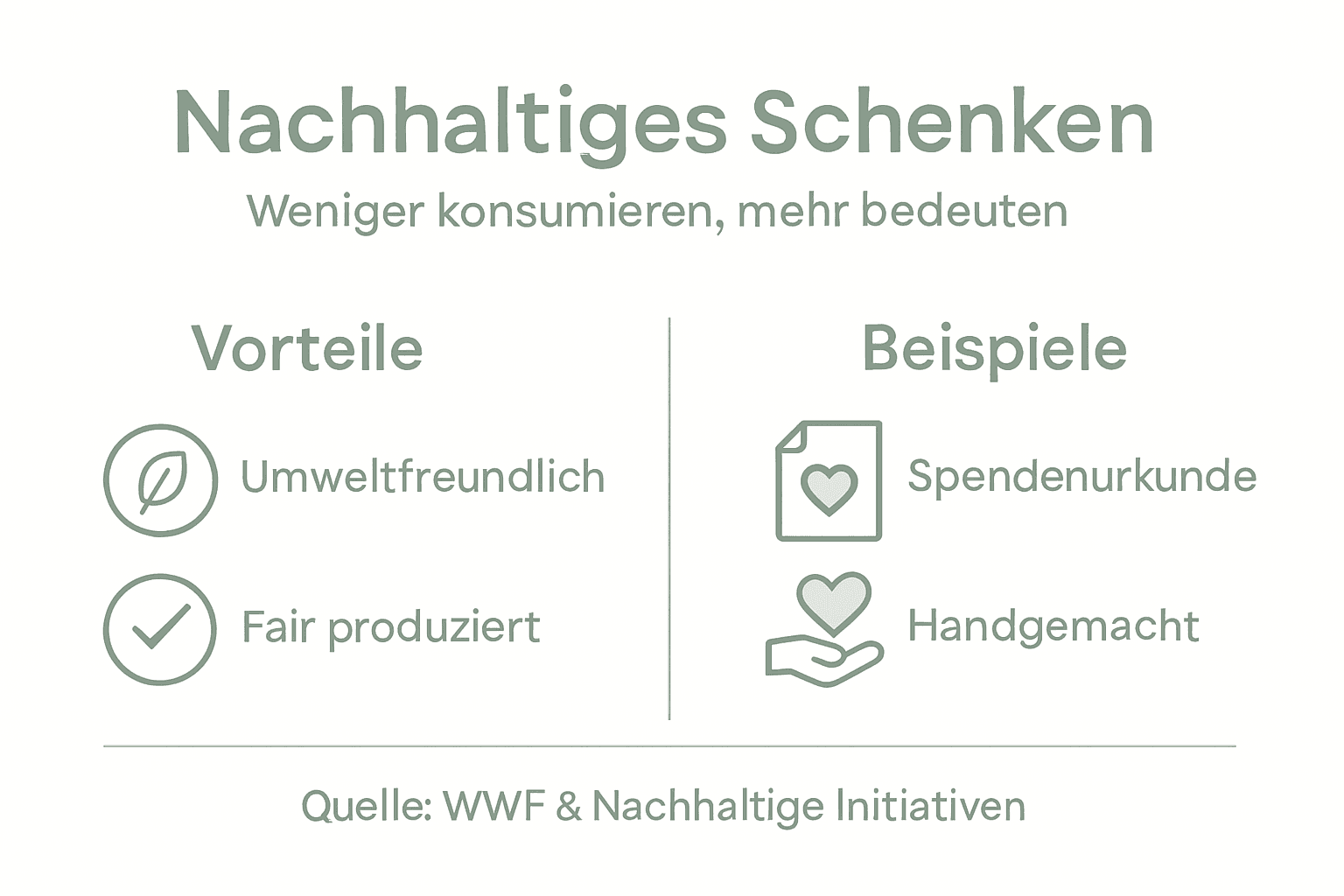 Nachhaltig schenken: So geht’s – Vorteile und inspirierende Geschenkideen auf einen Blick