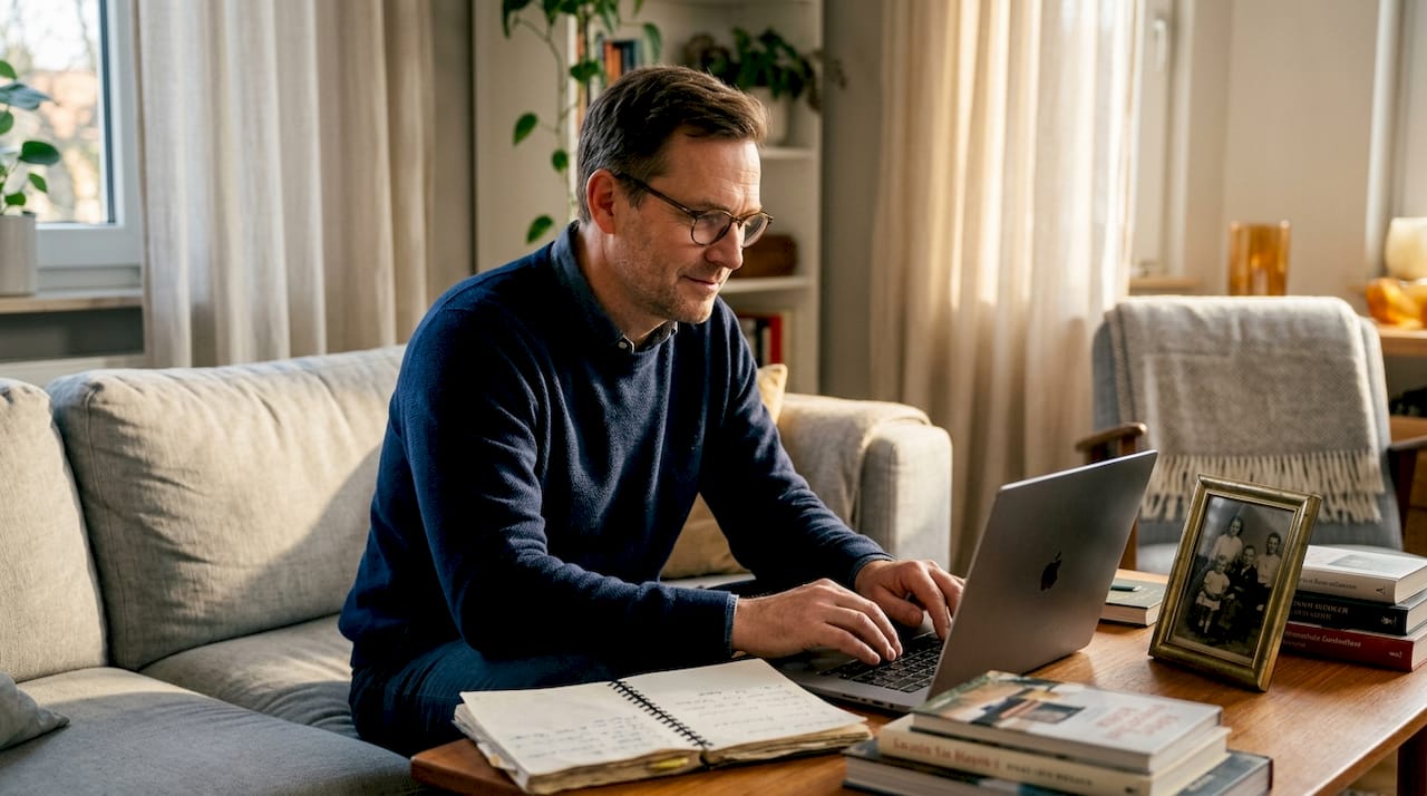 Den digitalen Geschenkgutschein kann man ganz bequem zu Hause individuell gestalten.