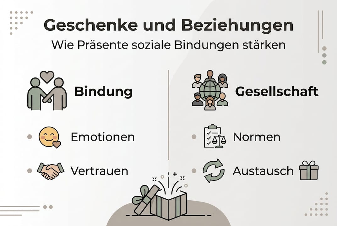 Infografik: Wie Geschenke unsere Beziehungen stärken