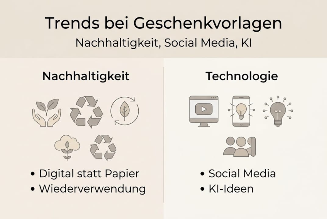 Aktuelle Entwicklungen bei Geschenkideen im Überblick – Die wichtigsten Trends anschaulich dargestellt