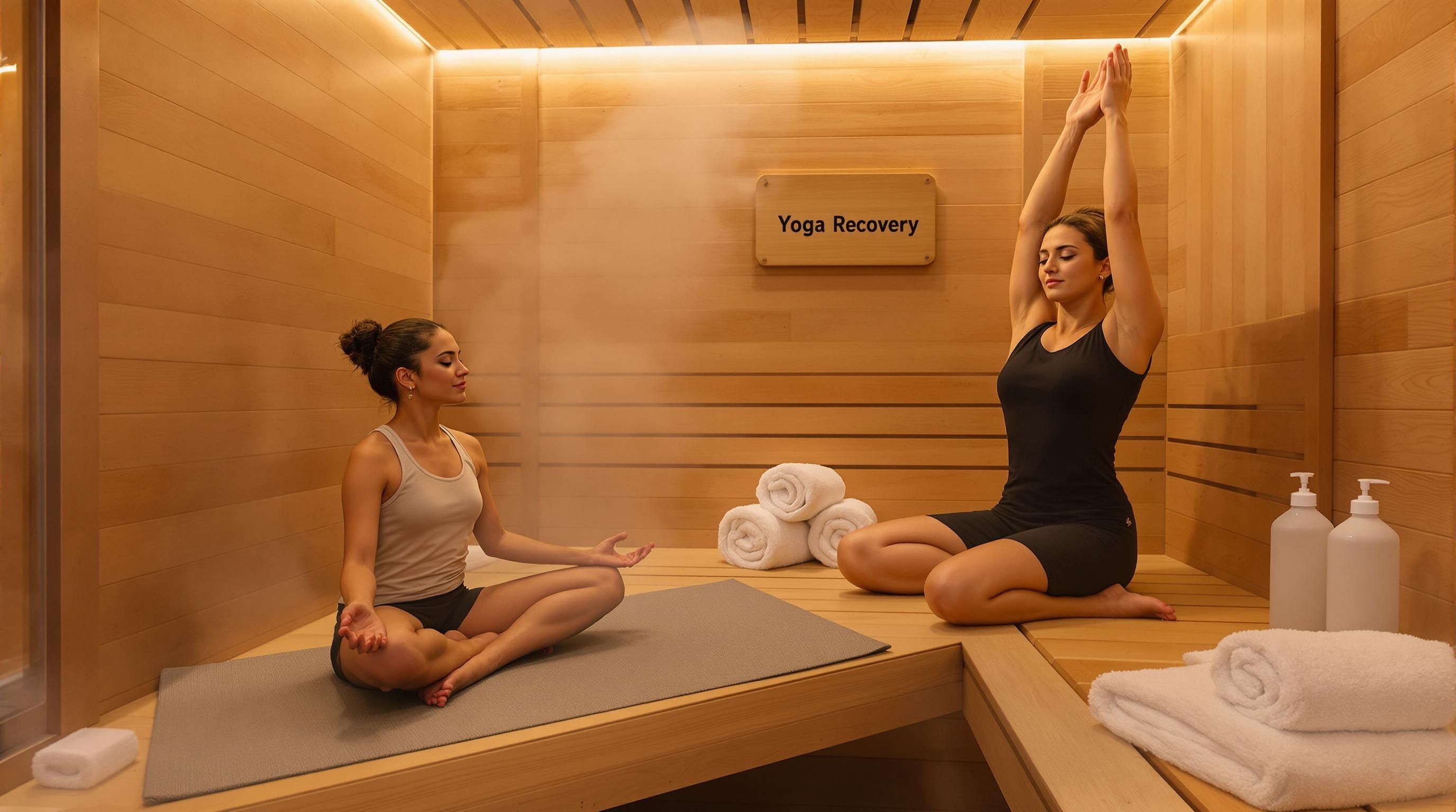 sauna yoga recovery