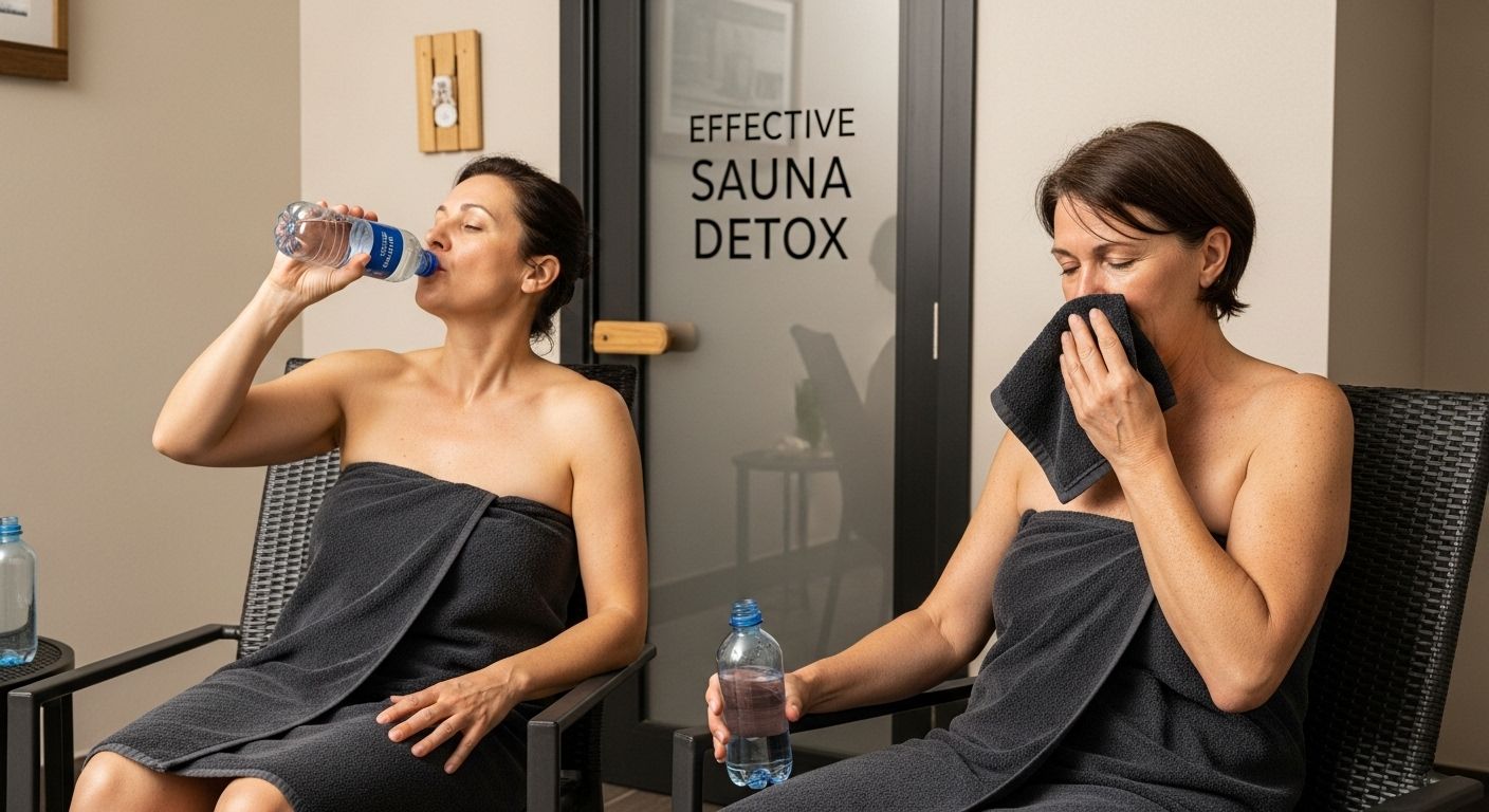 sauna detoxification hydration