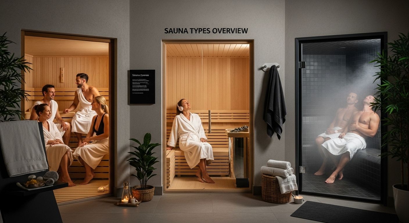 sauna types overview
