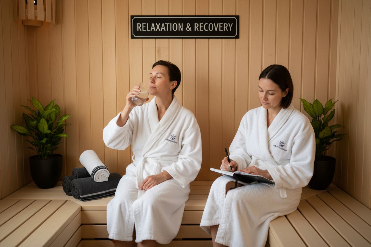 sauna relaxation wellness