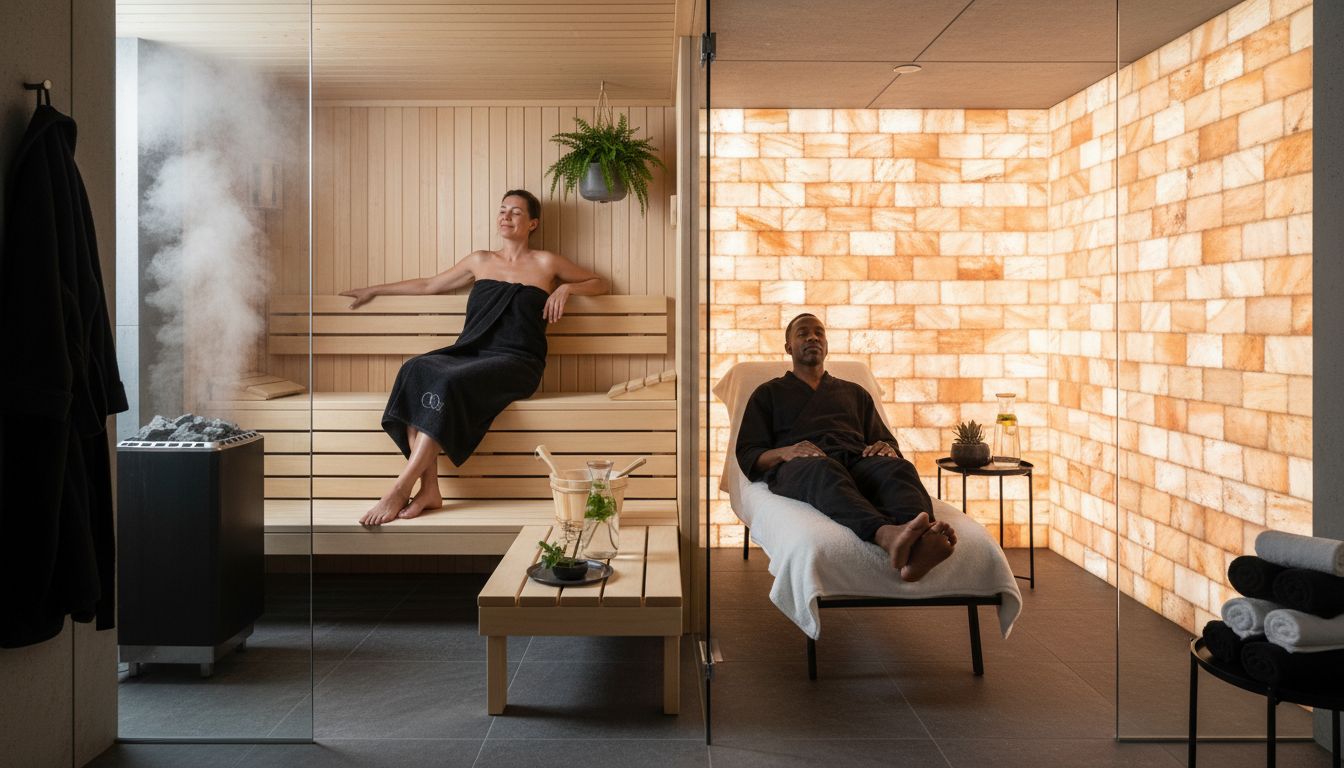 sauna salt therapy