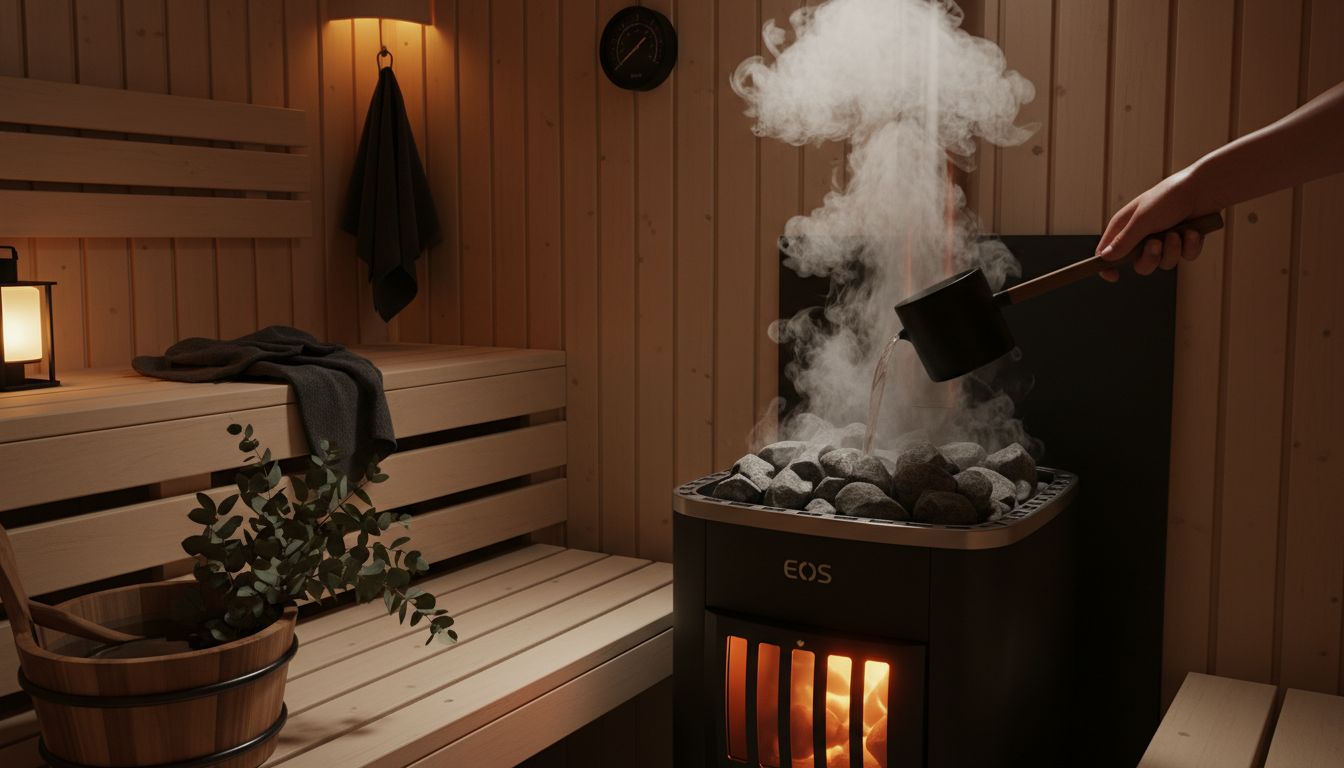 traditional sauna interior