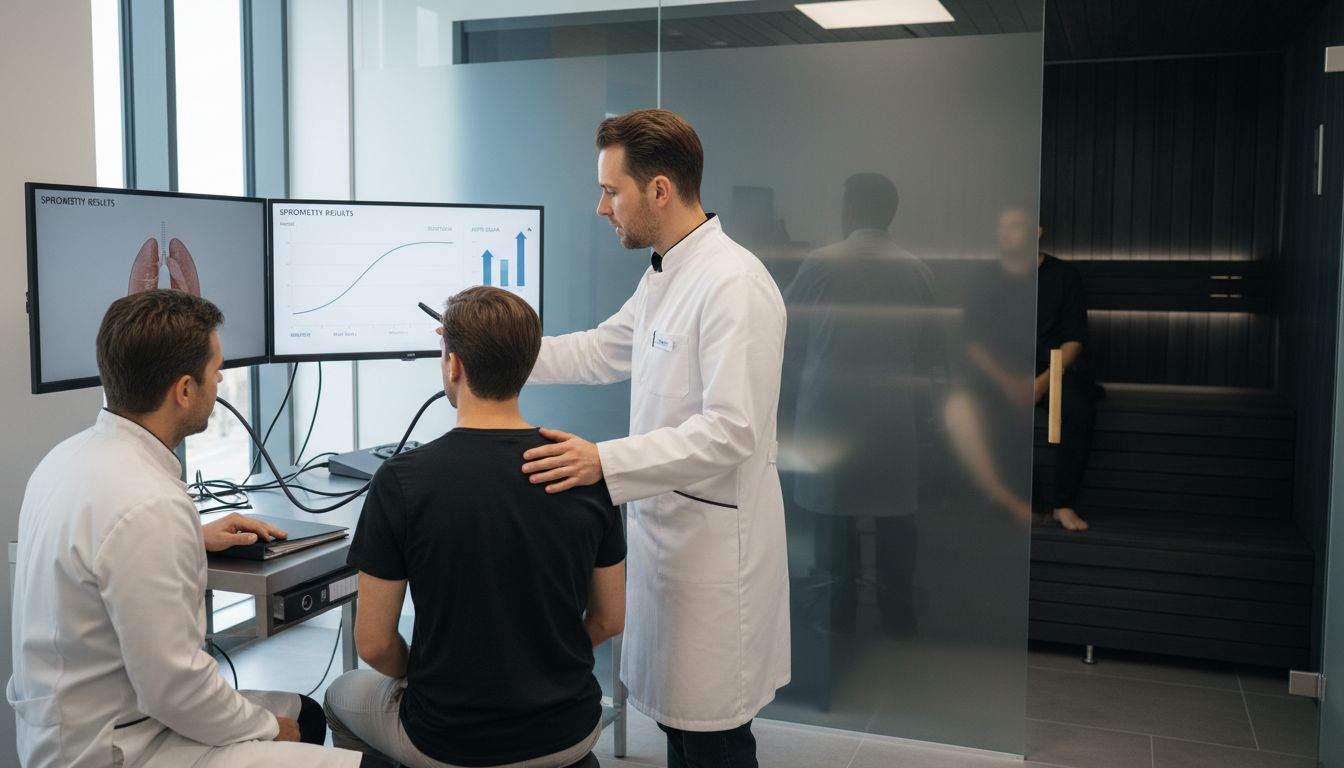 sauna respiratory research