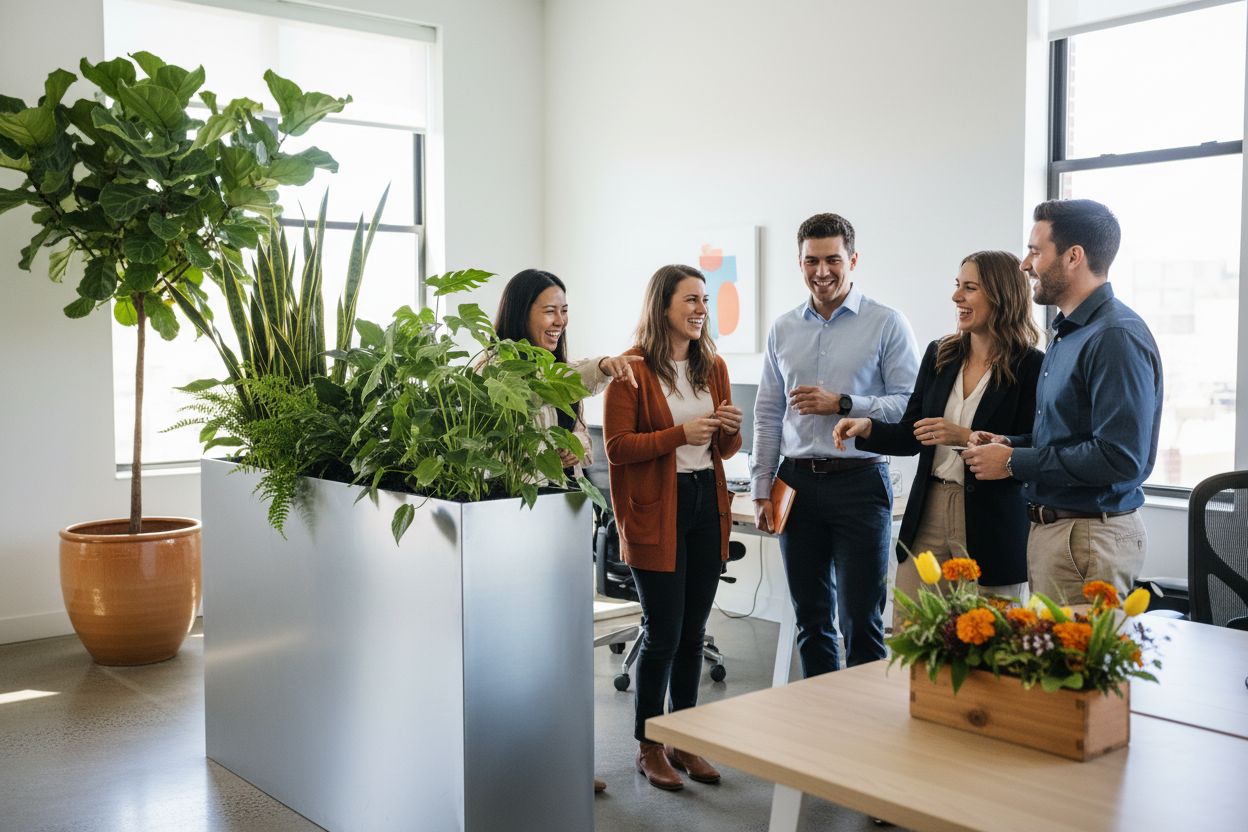 Pflanzbehälter Büro Design