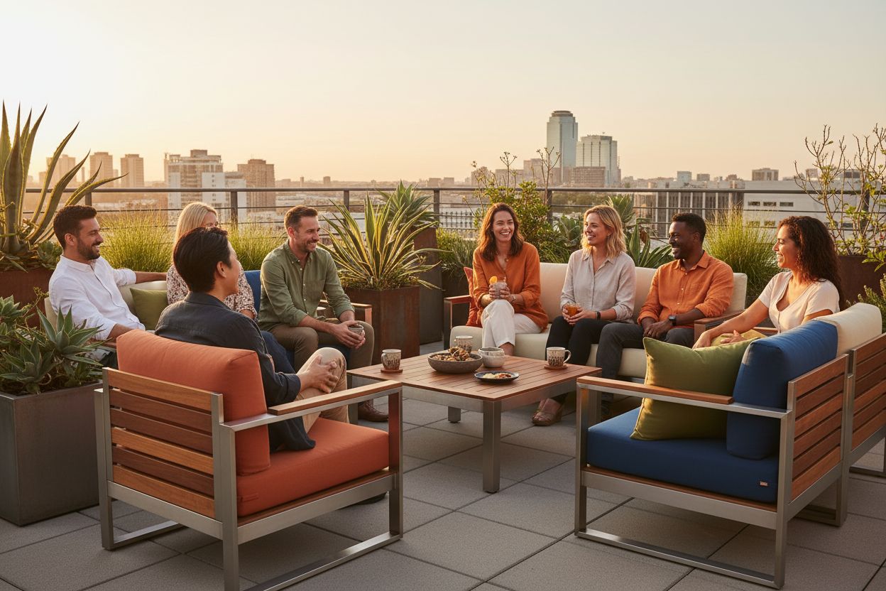 gartenmöbel materialwahl modern