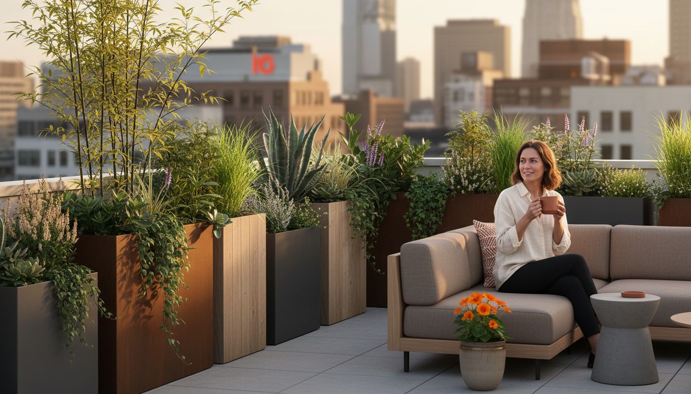 design pflanzgefäße balkon