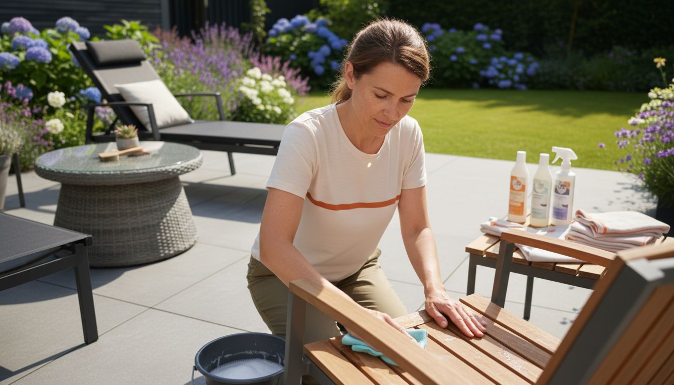 Gartenmöbel Pflege Reinigung