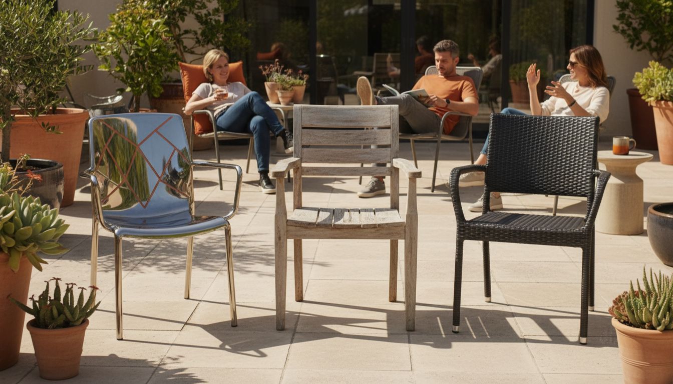 outdoor möbel materialvergleich