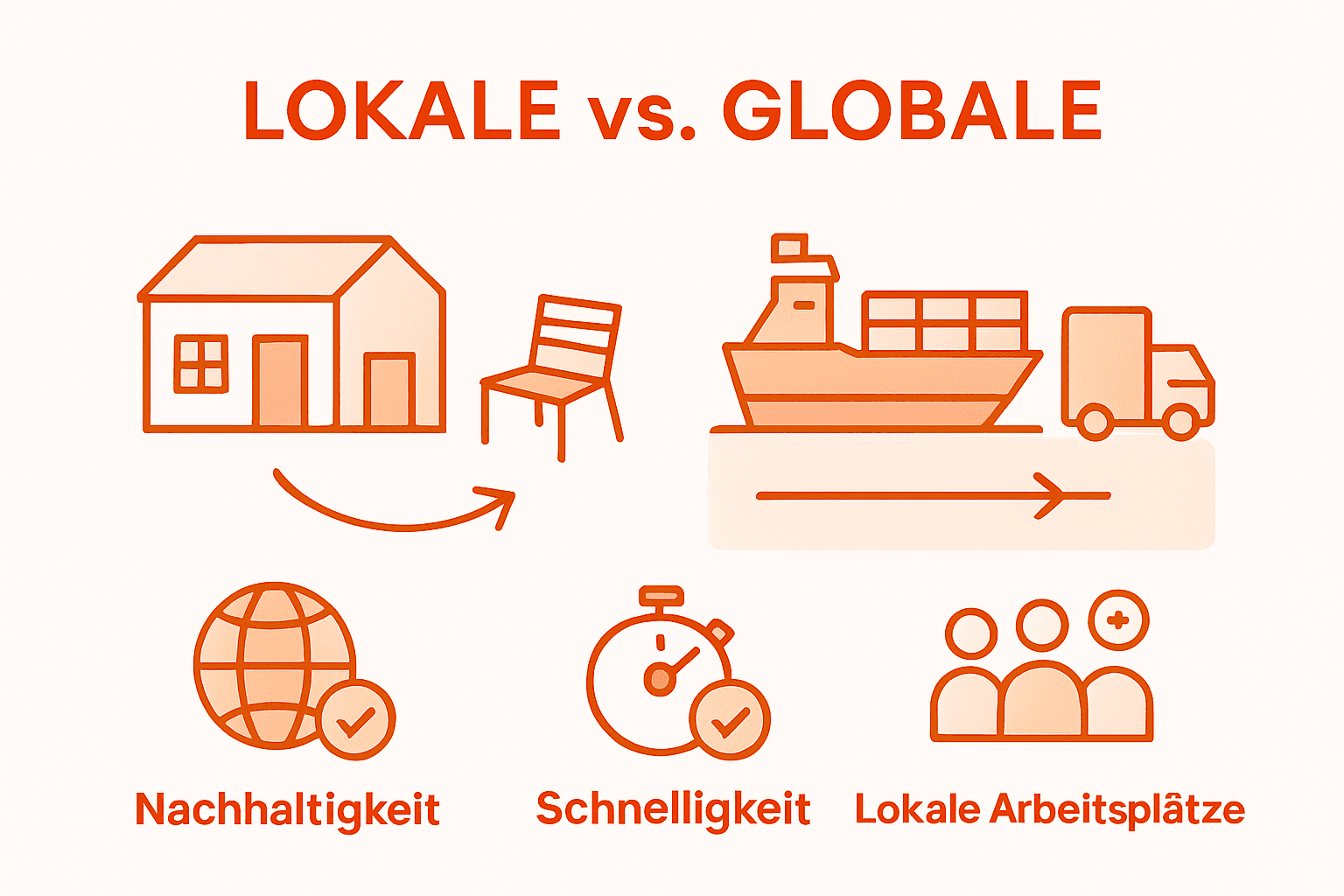 Möbelproduktion im Vergleich: Regional versus weltweit – Wo liegen die Unterschiede?