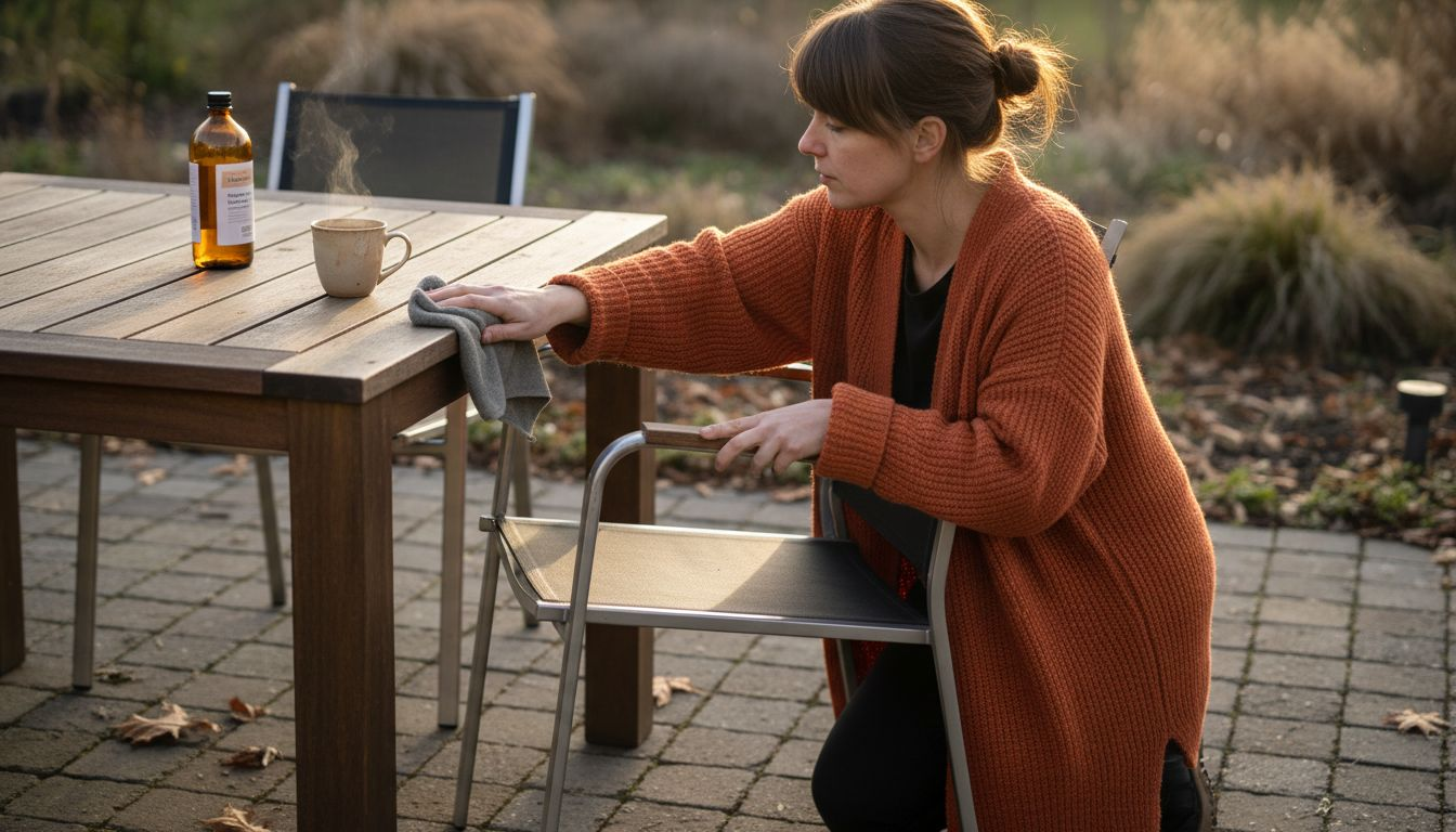 So bleiben Holz und Metall im Garten lange schön: Tipps zur richtigen Pflege im Alltag