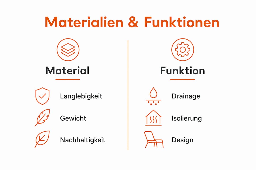 Übersicht: Materialien und Eigenschaften von Pflanzgefäßen auf einen Blick