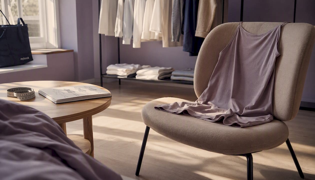 Mit dem Maßband im Ankleidezimmer: Nachhaltige Basics clever auswählen