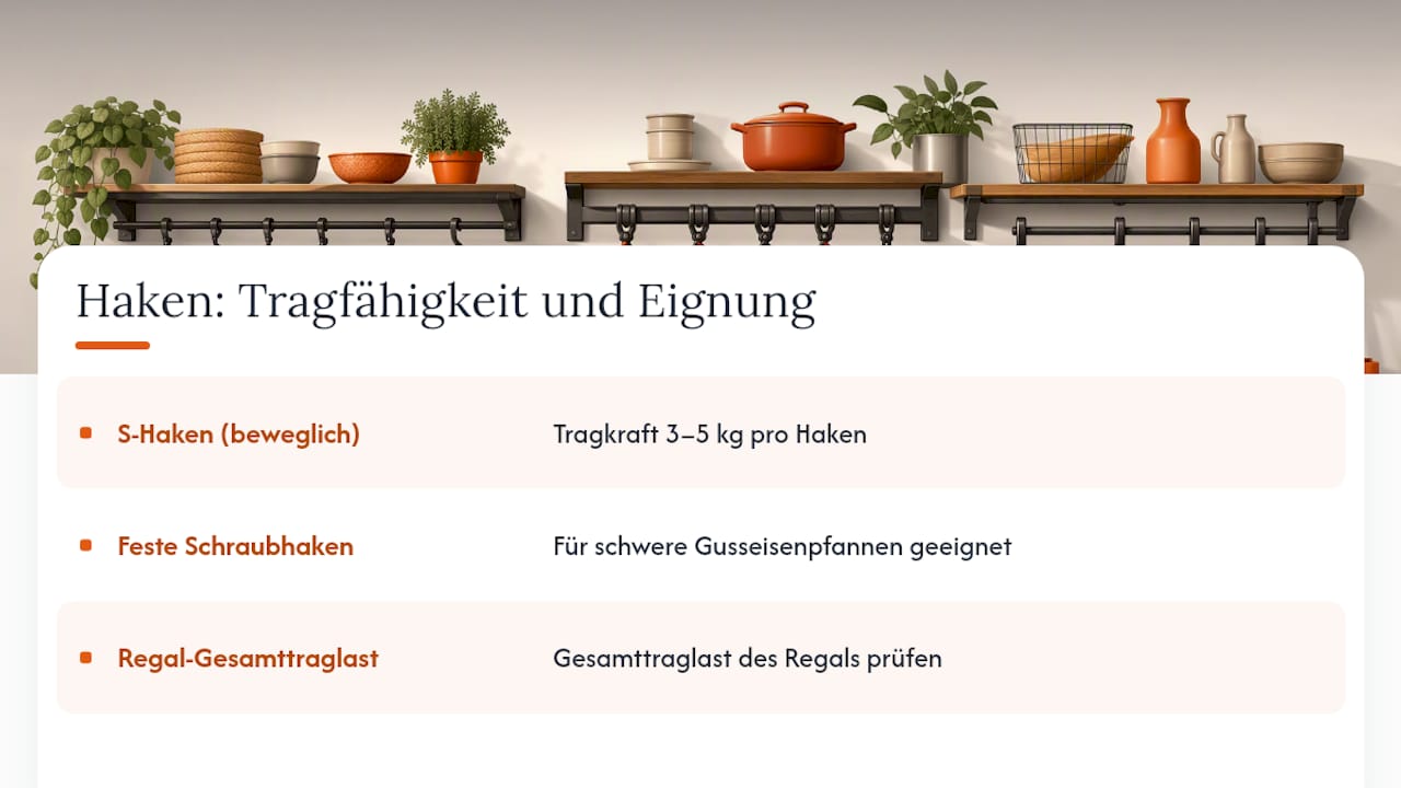 Unterschiede bei Hakenformen und deren Belastbarkeit im Überblick