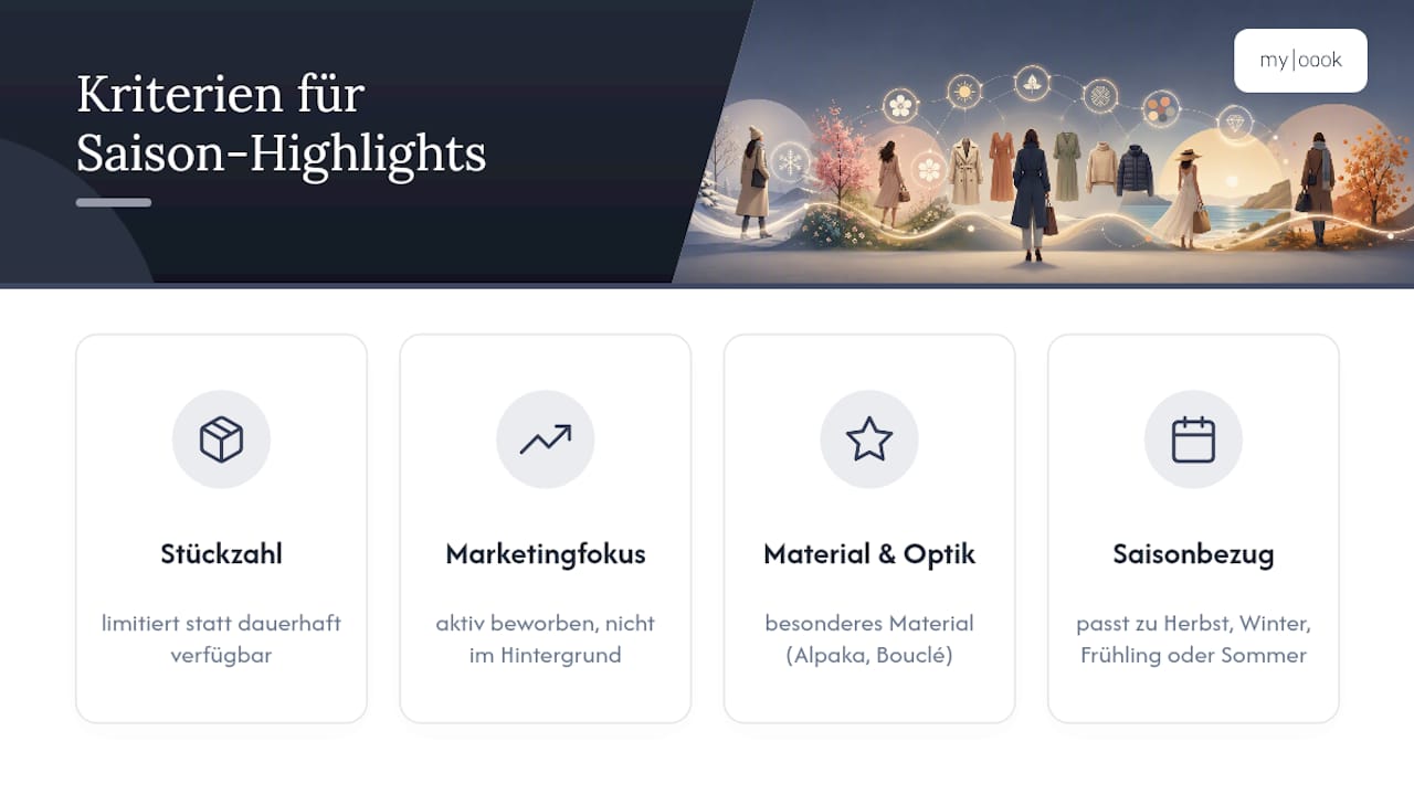 Übersicht: Vier entscheidende Kriterien für saisonale Highlights