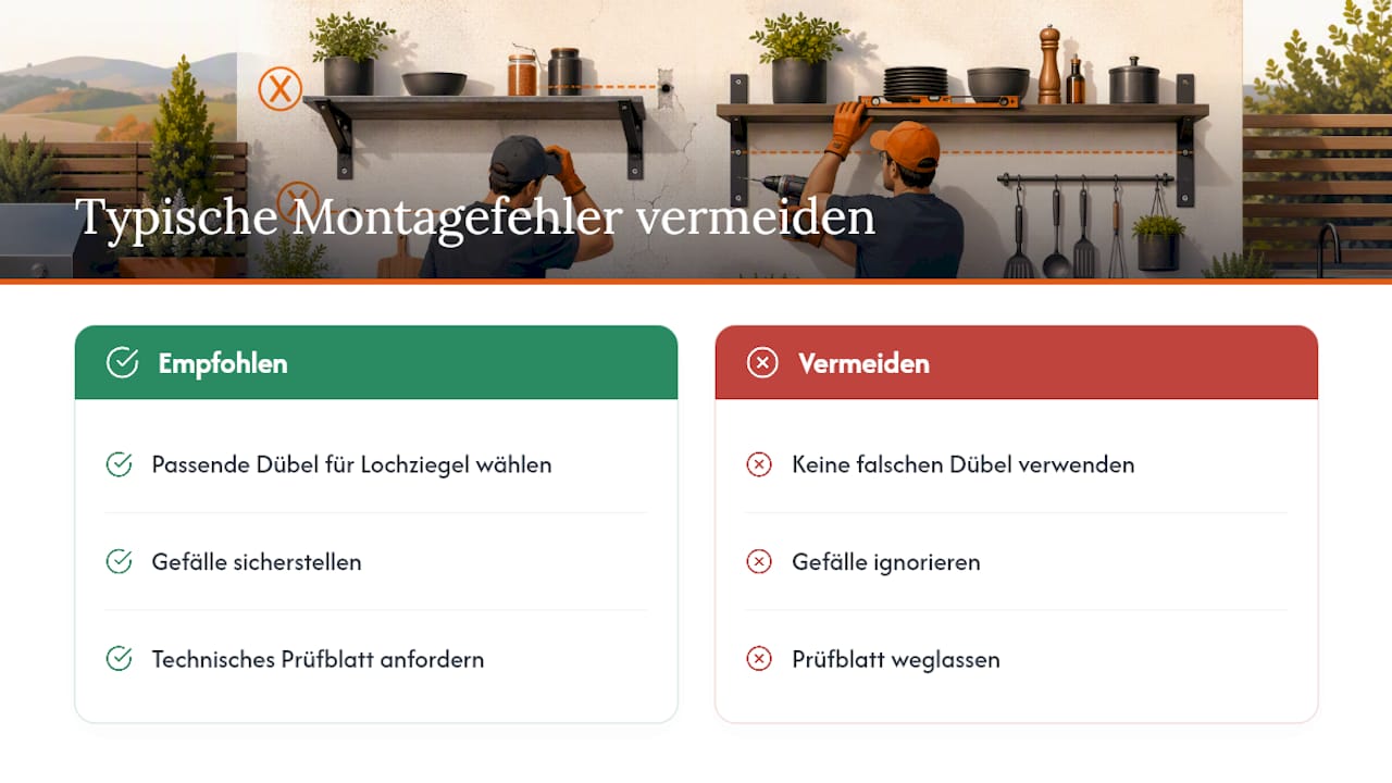 Was Kundenprojekte über typische Montagefehler verraten — overview diagram