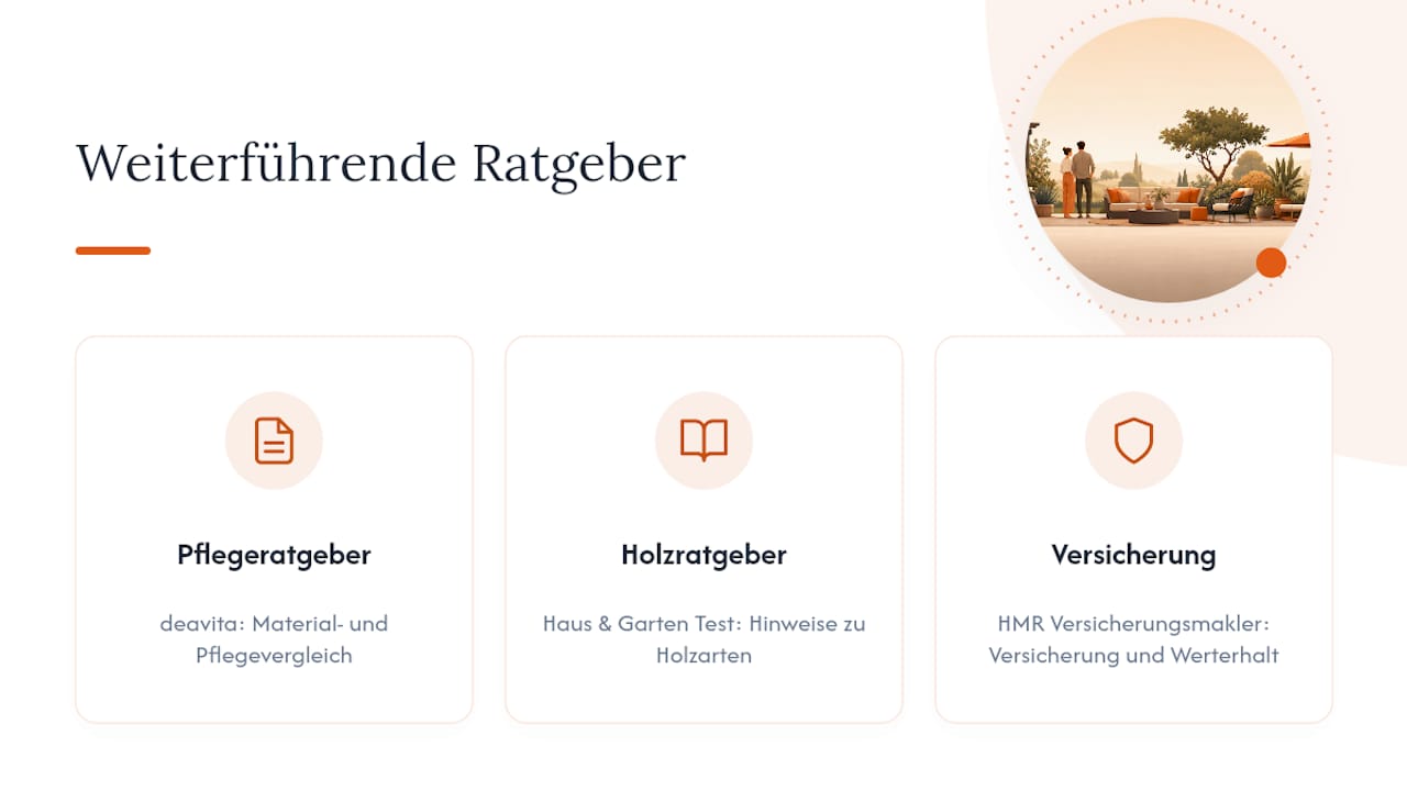 Weiterführende Ratgeber und Prüfstellen — overview diagram