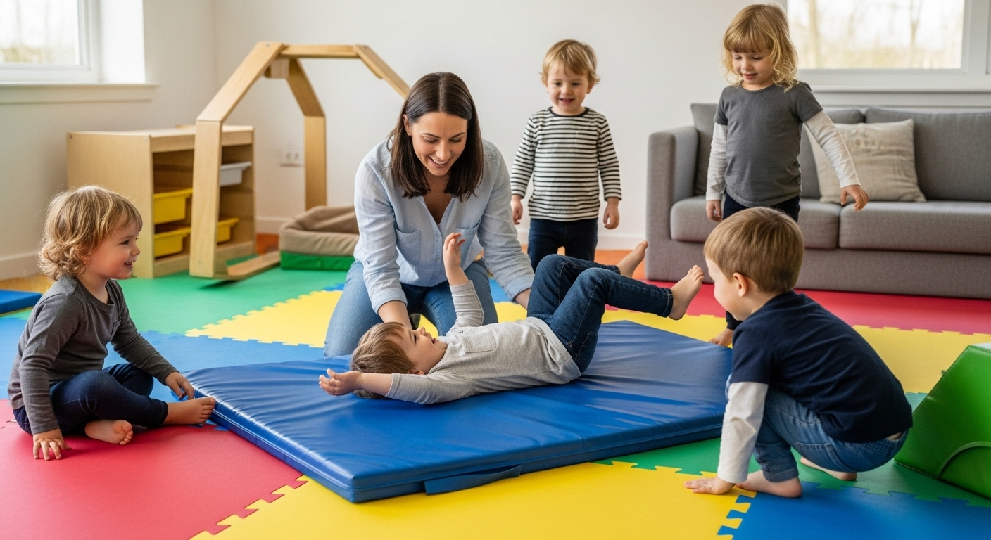 Schaumstoffmatten Kinder Alltag