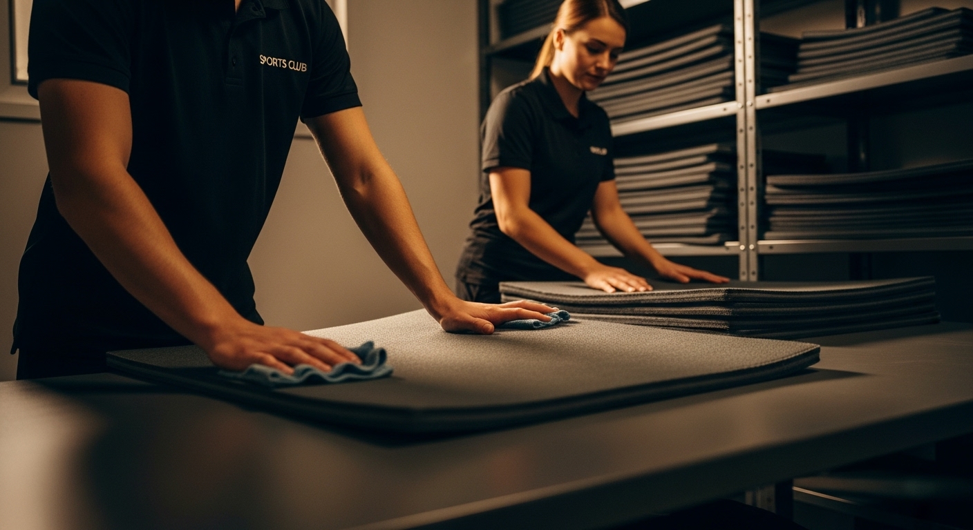 Sportmatten Pflege Reinigung