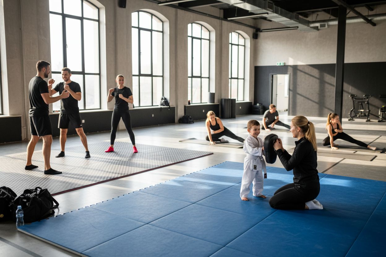 Kampfsportmatten vielseitige Nutzung