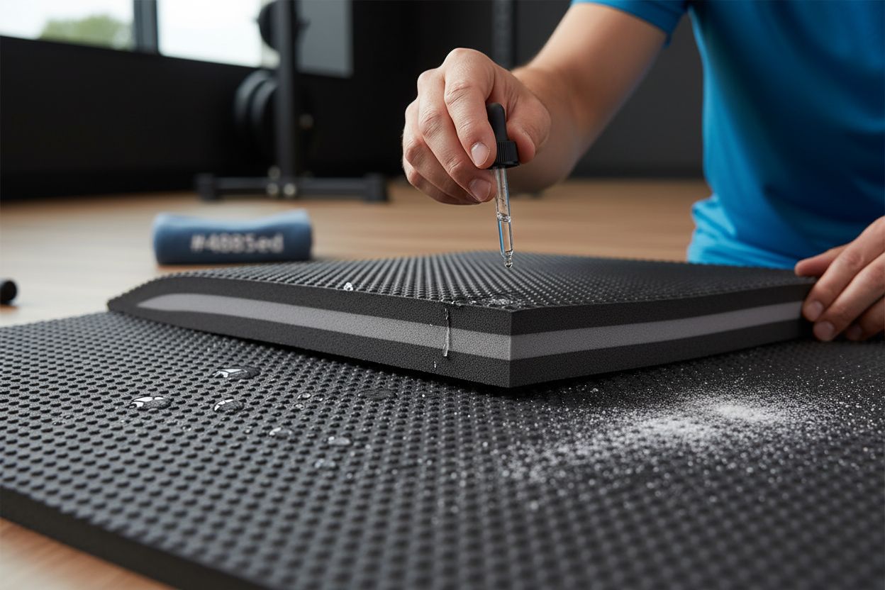 Sportmatte Material Oberfläche