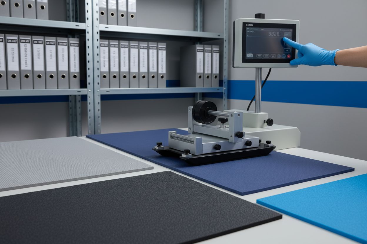 Sportmatte Labor Test