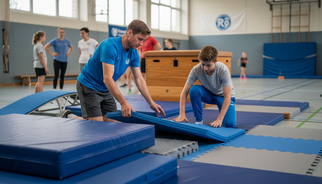 Turnmatten Anwendung Verein