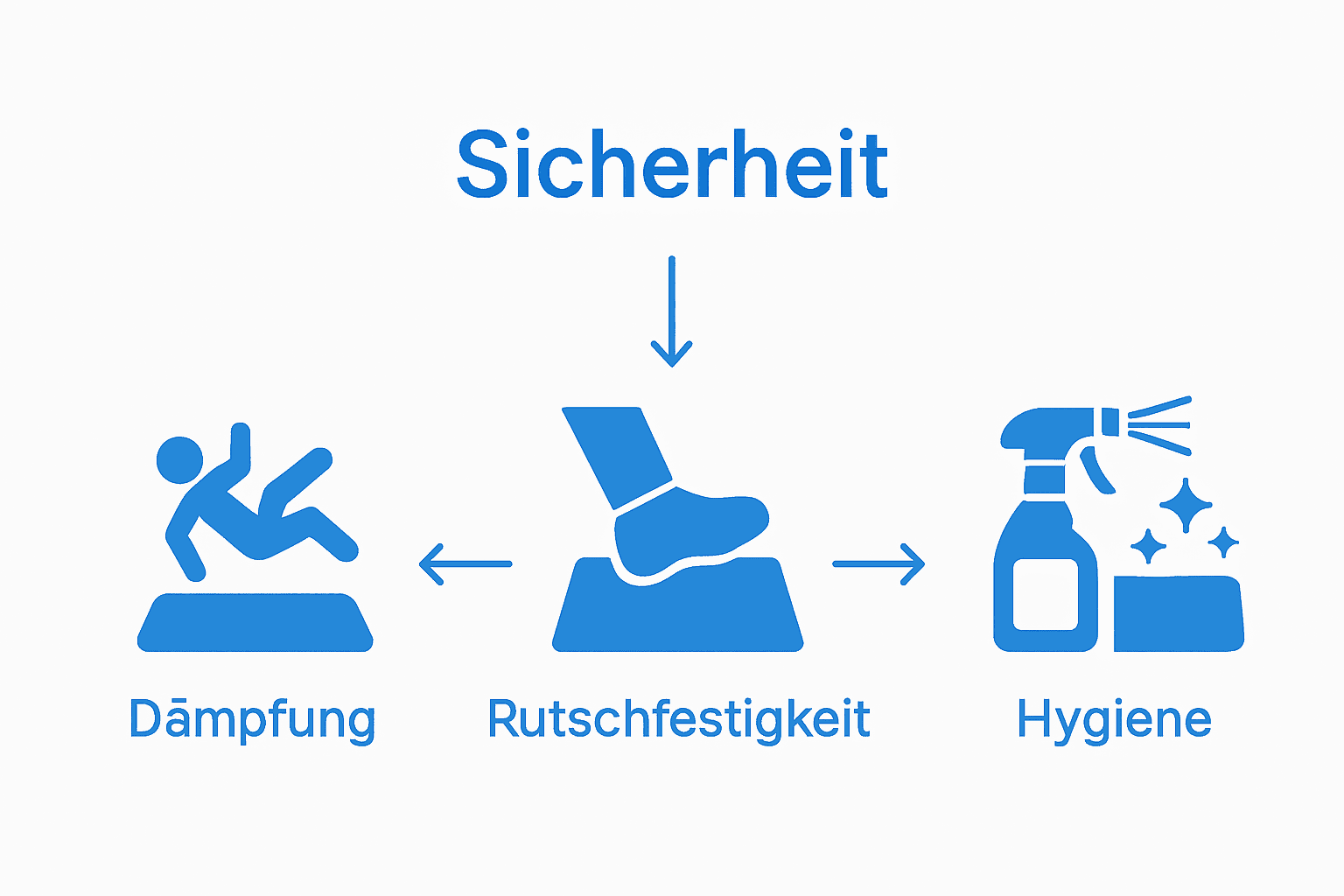 Vergleich der Eigenschaften moderner Kampfsportmatten