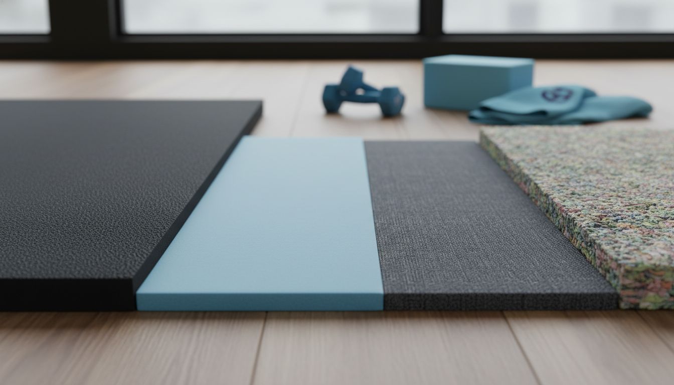 gymnastikmatten material vielfalt