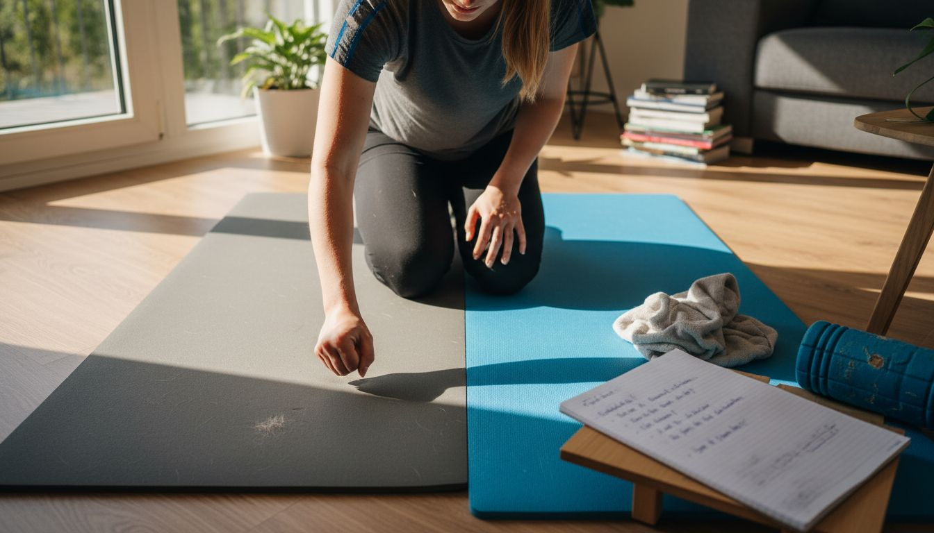 Turnmatten im direkten Vergleich: Materialien selbst erfühlen und bewerten