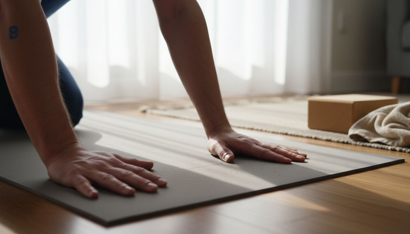 Wie gut liegt die TPE-Yogamatte in der Hand? – Praxistest zum Grip