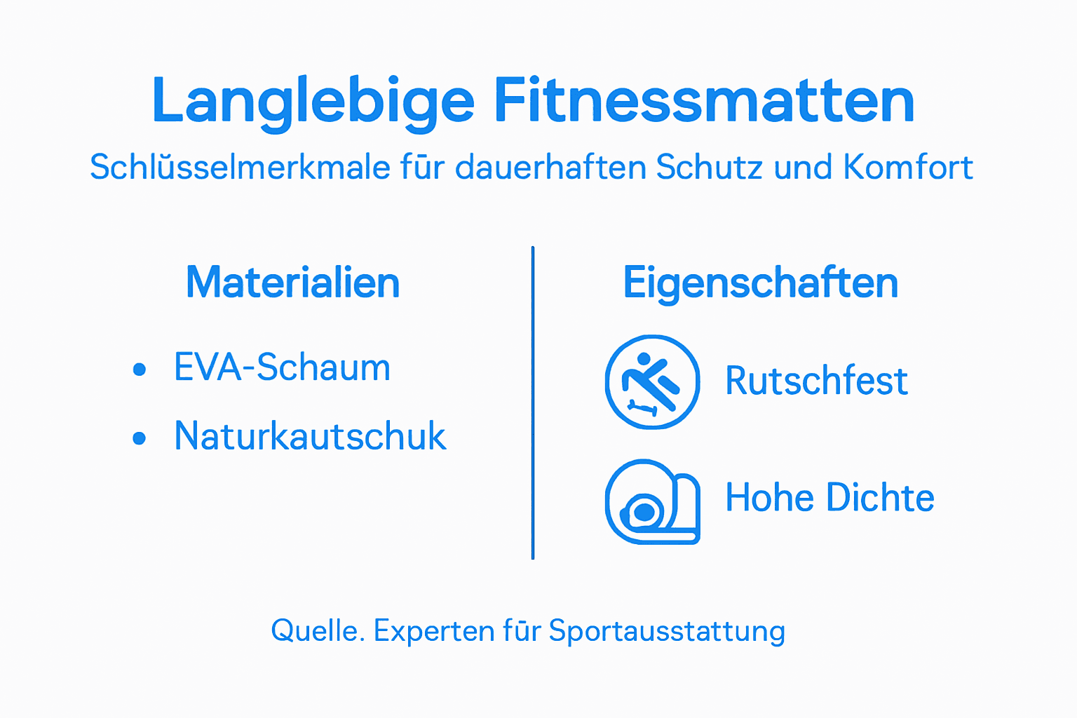 Übersicht: Worauf es bei hochwertigen Fitnessmatten wirklich ankommt
