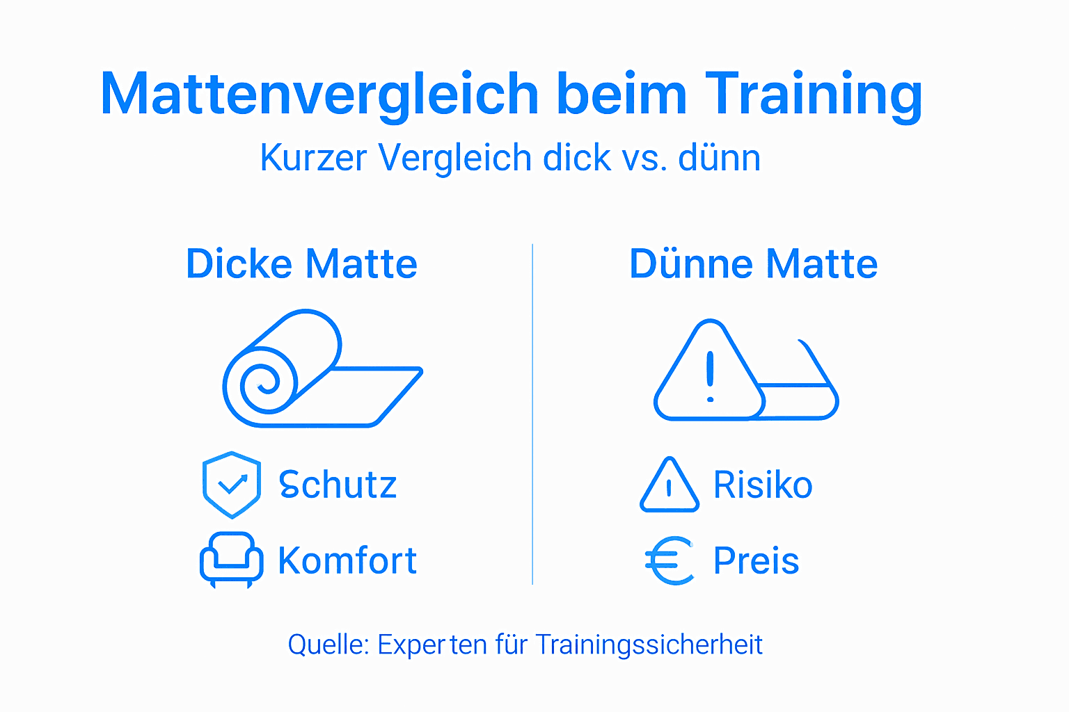 Übersicht: Matten im Vergleich – Trainingskomfort und Sicherheit im Fokus