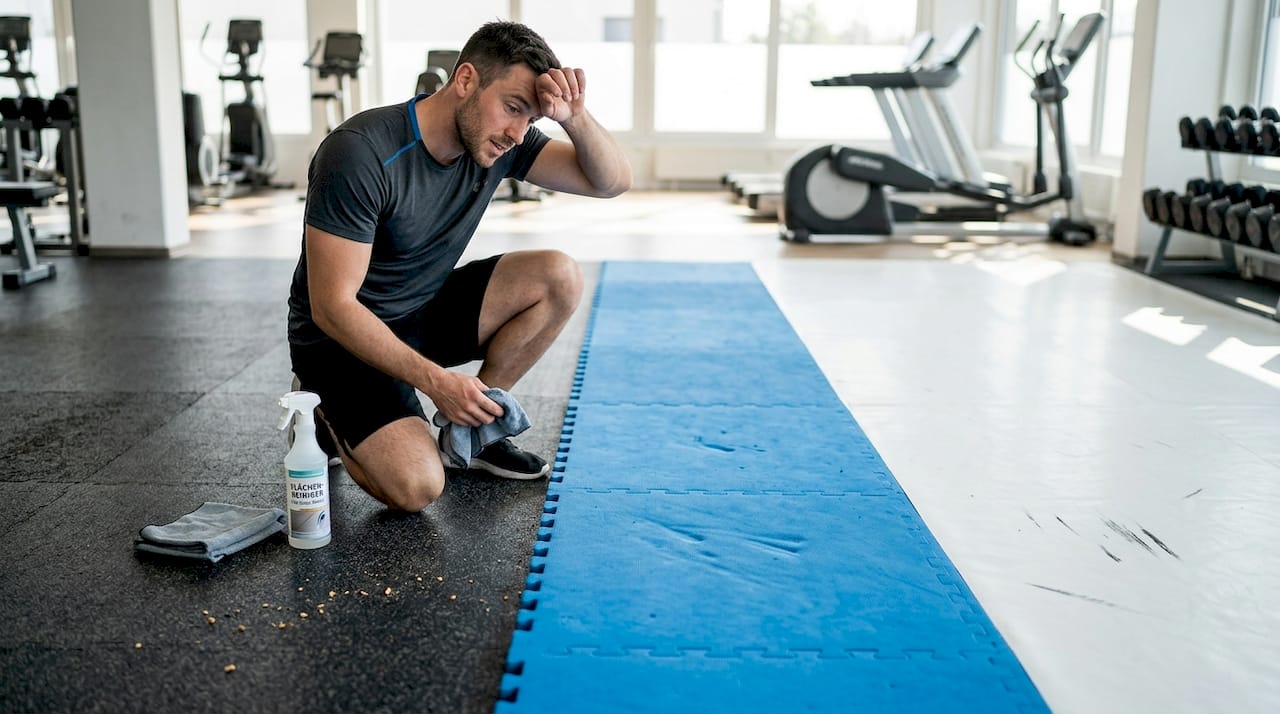 Verschiedene Materialien für Fitnessmatten im direkten Vergleich