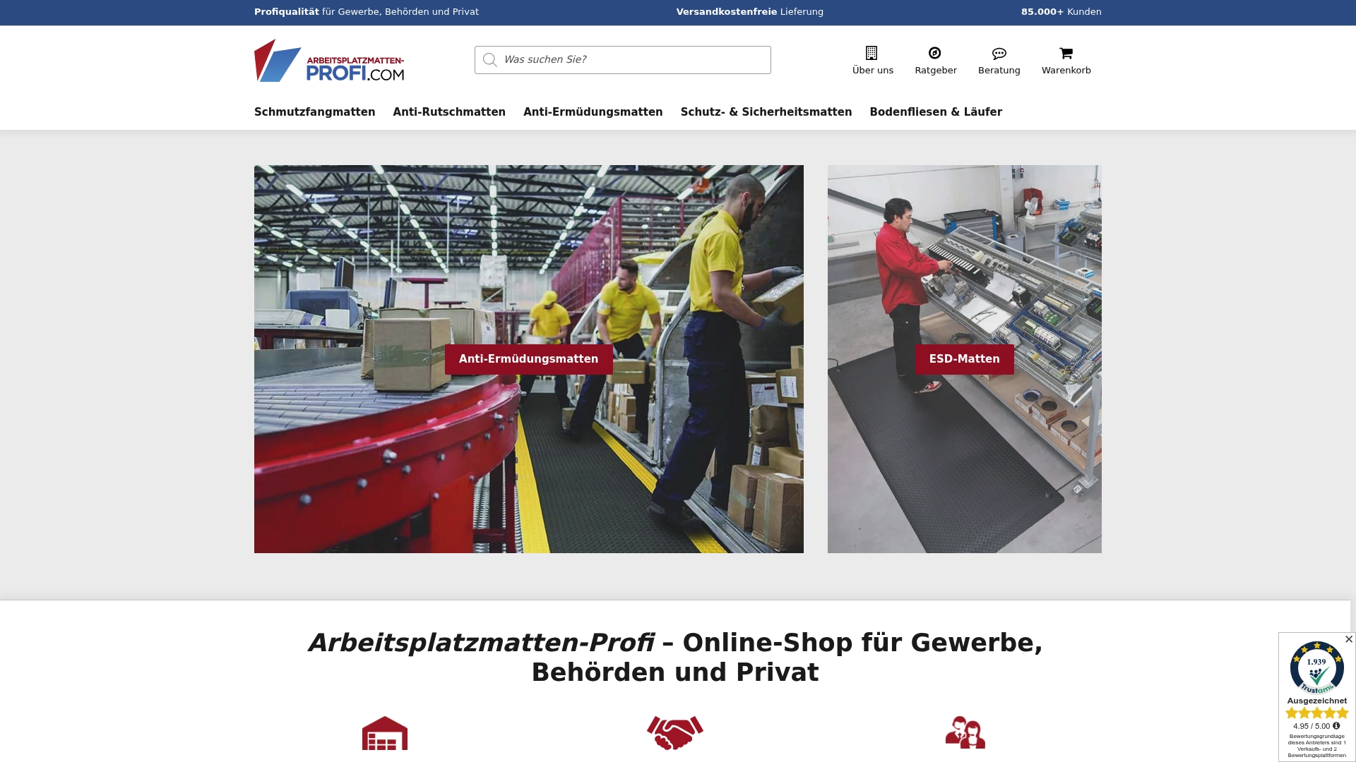 https://arbeitsplatzmatten-profi.com