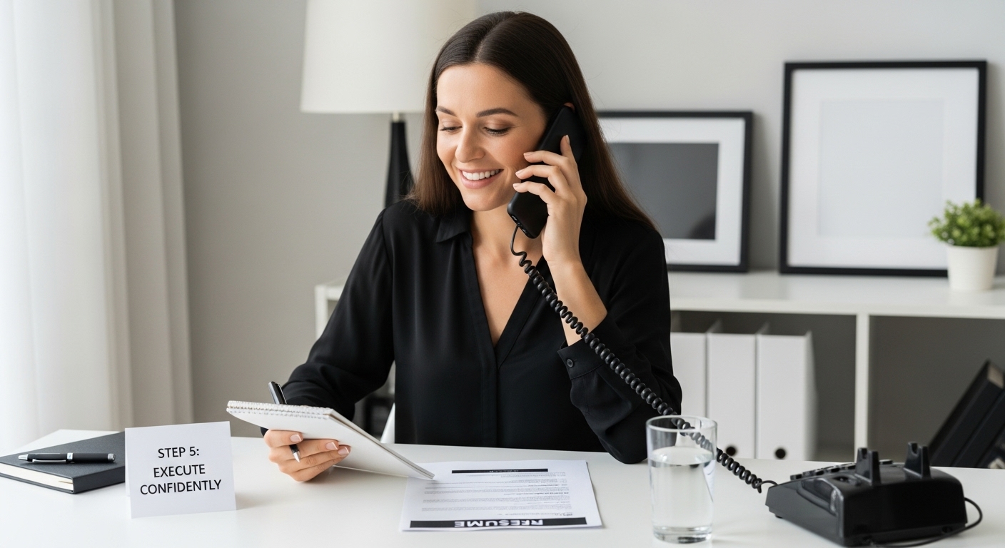 phone interview execution step