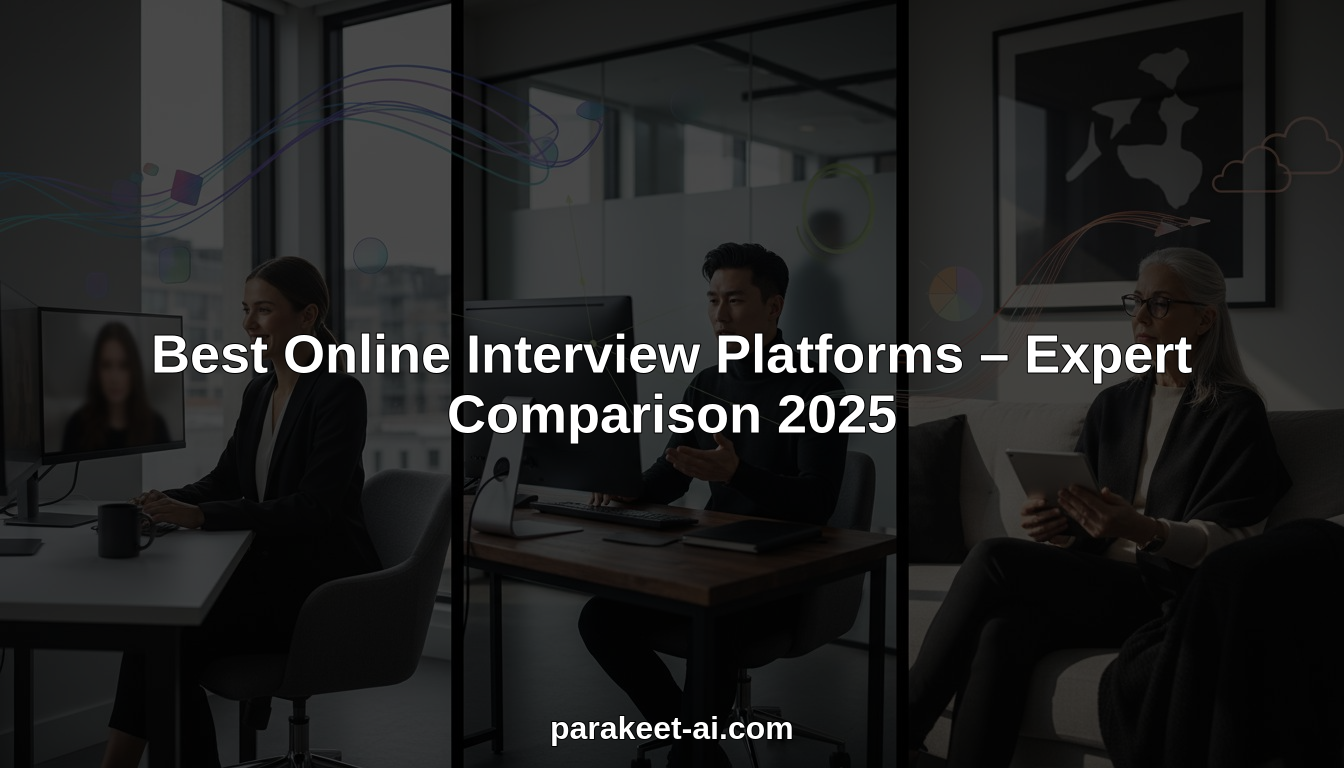 Best Online Interview Platforms – Expert Comparison 2025