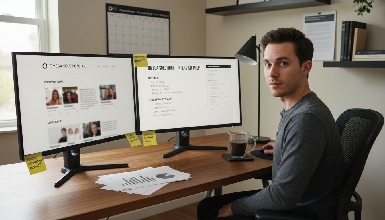 job interview research