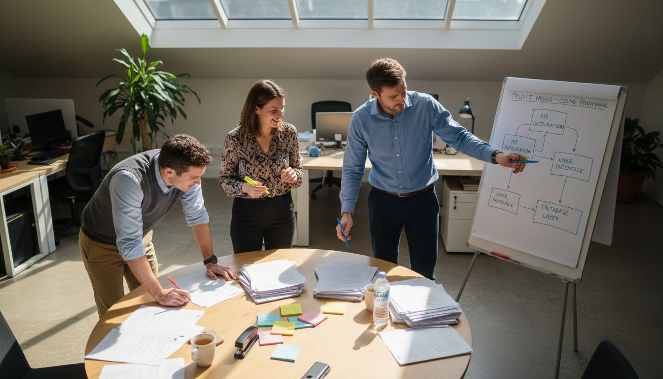 Team coding interview transcripts collaboratively