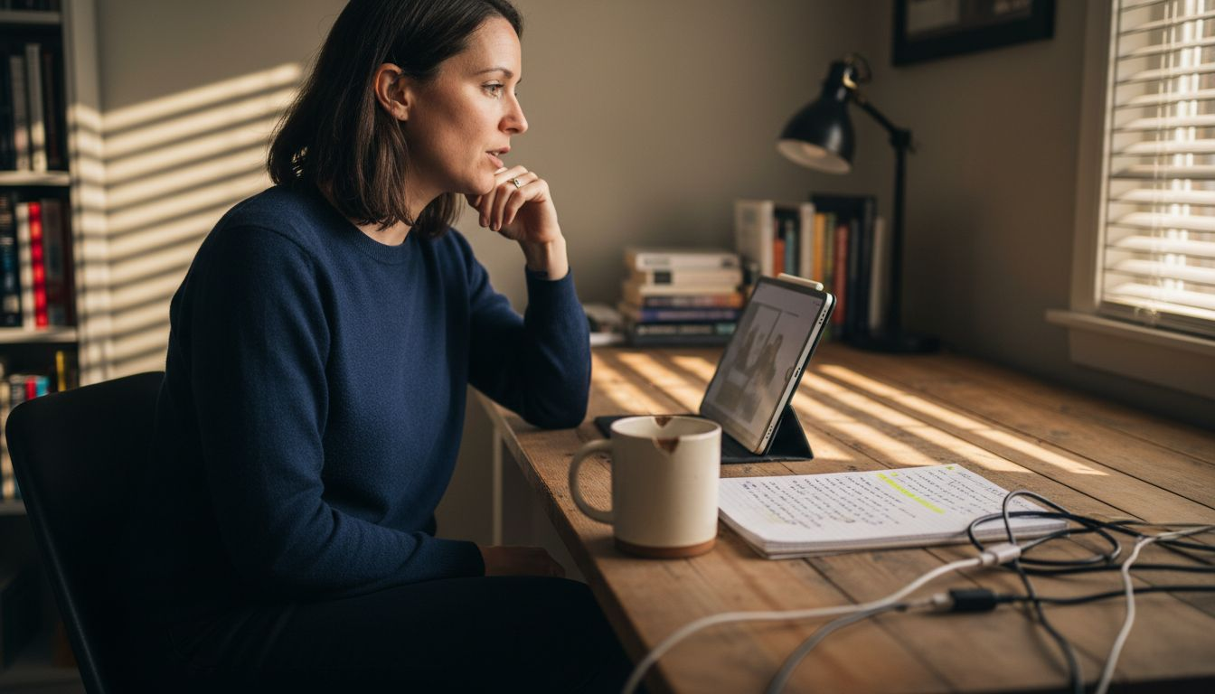 Practicing software manager interview answers at home